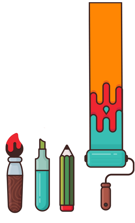 painting and drawing utensils