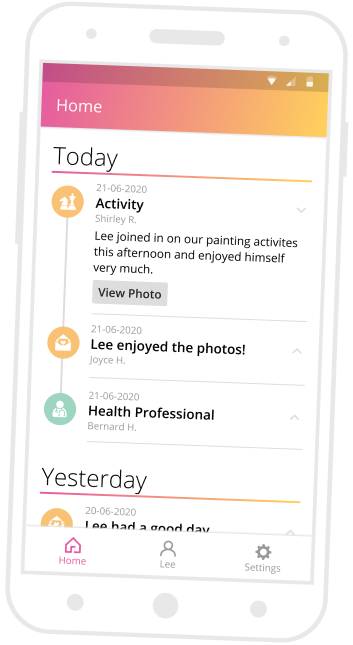careline Family module screenshot