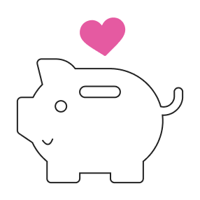rch-piggy padlock icon